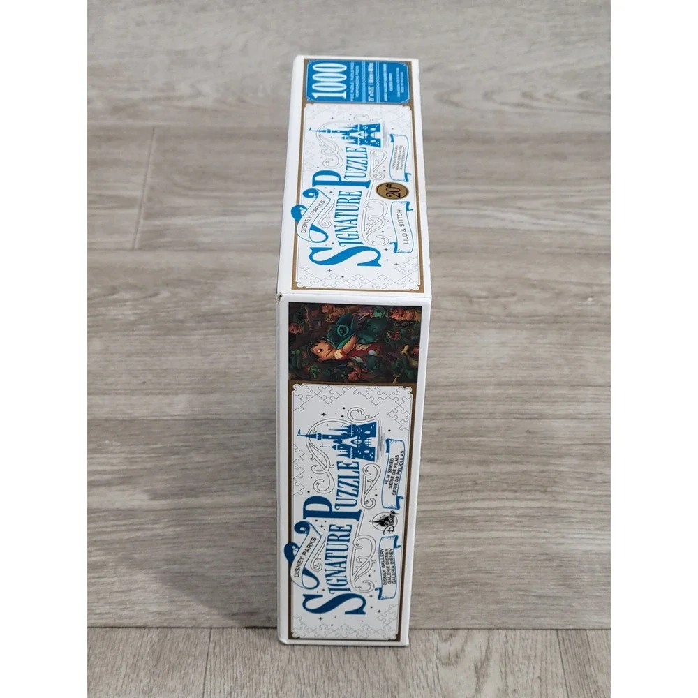 Disney Parks Signature Puzzle Lilo & Stitch 1000 Piece Jigsaw Puzzle New Sealed